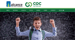 Desktop Screenshot of colegioalcance-jac.com.br